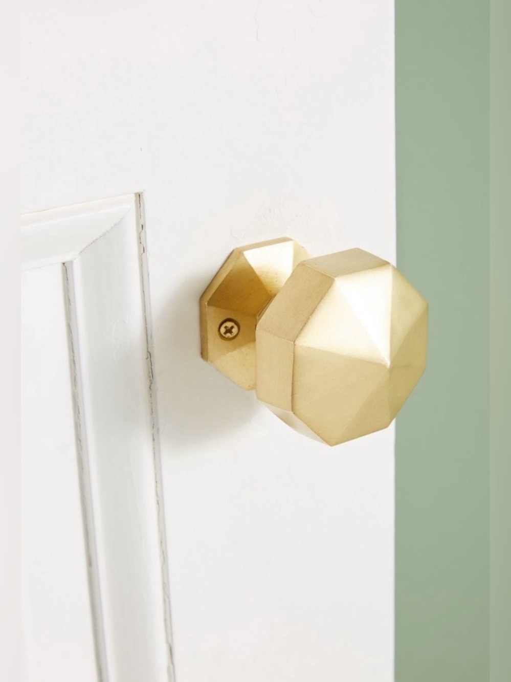 Anthropologie Faceted Door Knob NIB